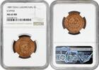 5 centimes 1889  Luxembourg   1889, NGC MS64 RB ESSAI,  King William III (1849 - 1890)  Luxembourg   1889, NGC MS64 RB ESSAI,  King William III (...