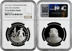 5 dinars Bahrain 5 dinars 1990, NGC PF70 UC, Save the Children Fund Top Pop silver coin -