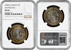 20 pesos Mexico 20 pesos 2000 Mo, NGC MS66, Xiuhtecuhtli - Lord of Fire -