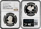 7.5 emalangeni Swaziland 7.5 emalangeni 1974, NGC PF65 UC, 75th An - Birth of King Sobhuza II -