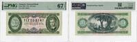 10 Forint Hungary 10 Forint 1975, PMG 67 EPQ, National Bank Pick# 168e -