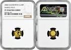 100 tenge Kazakhstan 100 tenge 2004, NGC PF70 UC, Marco Polo Top Pop gold coin -