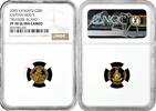 50 vatu Vanuatu 50 vatu 2005, NGC PF70 UC, Captain Kidd's Treasure Island gold coin -
