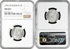 1 bolivar Venezuela 1 bolivar 1954, NGC MS65+, Republic of Venezuela (1953 - 1999) -