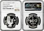 Kazakhstan 500 tenge 2004, NGC PF68 UC, Red Book - Saker Falcon silver coin Kazakhstan  2004, NGC PF68 UC, Red Book - Saker