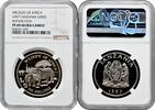 AFRICA 200 shillings Tanzania 200 shillings 1997, NGC PF69 UC, Wildlife of Africa: Black Rhinoceros -