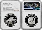 AFRICA 200 shillings Tanzania 200 shillings 1997, NGC PF69 UC, Wildlife of Africa - Water Buffalo -