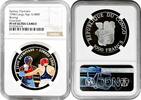 AFRICA 1000 francs Congo Republic 1000 francs 1998, NGC PF69 UC, Sydney Olympics - Boxing Top Pop -