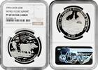 ASIA 50 kip Laos 50 kip 1996, NGC PF69 UC, World Food Summit silver coin -