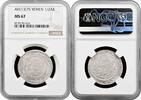 MIDDLE EAST 1/2 riyal Yemen 1/2 riyal AH1375 (1956), NGC MS67, Ahmad bin Yahya (1948 - 1962) Top 1/0 -