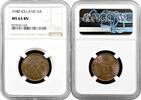 EUROPE 5 aurar 1940 Iceland 5 aurar 1940, NGC MS65 BN, 'King Christian X... 68.09 US$  +  45.01 US$ shipping