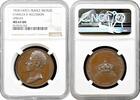 EUROPE bronze 1824 France bronze medal 1824, NGC MS64 BN, 'Accession/cor... 183.49 US$  +  45.01 US$ shipping