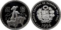 SOUTH AMERICA 1 sol 1994 Peru 1 sol 1994, PROOF, 'Environmental Protecti... 229.65 US$  +  45.01 US$ shipping