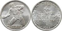 EUROPE 5 francs 1944 B Switzerland 5 francs 1944 B, BU, '500th Anniversa... 79.63 US$  +  45.01 US$ shipping