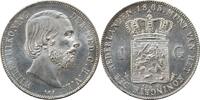EUROPE 1 gulden 1863 Netherlands 1 gulden 1863, UNC, 'King William III (... 402.75 US$  +  45.01 US$ shipping