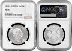 EUROPE 1858 A Austria 1 vereinsthaler 1858 A, NGC MS61, 'Emperor Franz J... 3,968.08 元  ＋  304.04 元 运费