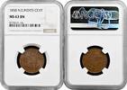 EUROPE 1 cent 1858 Netherlands East Indies 1 cent 1858, NGC MS63 BN, 'Co... 2,019.12 元  ＋  304.04 元 运费