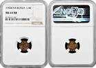 EUROPE 1/4 kopek 1900 Russia 1/4 kopek 1900 СПБ, NGC MS64 RB, 'Emperor N... 1,317.50 元  ＋  304.04 元 运费
