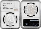 EUROPE 5 francs 1821 W France 5 francs 1821 W, NGC MS62, 'King Louis XVI... 6,696.62 元  ＋  304.04 元 运费
