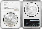 NORTH & CENRAL AMERICA 1 onza 1997 Mexico 1 onza 1997 Mo, NGC MS69, 'Sil... 9,425.16 元  ＋  304.04 元 运费