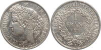 1 francs France 1 francs 1894 A, XF, Third Republic (1870 - 1941) -