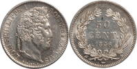50 centimes France 50 centimes 1846 A, UNC, King Louis Philippe I (1830 - 1848) -
