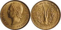 5 francs French West Africa 5 francs 1956, BU, French colony (1944 - 1958) -