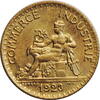 1 francs France 1 francs 1923, AU, Third Republic (1870 - 1941) -
