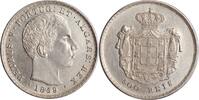 500 reis Portugal 500 reis 1859, AU, King Pedro V (1853 - 1861) -