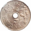 25 centimos Spain 25 centimos 1927, NGC MS65, King Alfonso XIII (1886 - 1931) Top Pop -