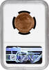 1/4 anna India - British 1/4 anna 1858, NGC MS64 RD, East India Company (1834 - 1858) -