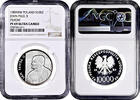 10000 zlotych Poland 10000 zlotych 1989, NGC PF69 UC, Pope John Paul II -