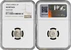 3 pence South Africa 3 pence 1924, NGC AU Det, King George V (1923 - 1936) silver coin -