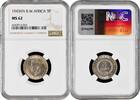 3 pence British West Africa 3 pence 1943 KN, NGC MS62, British colony (1907 - 1966) -