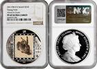 10 dollars British Virgin Island 10 dollars 2011, NGC PF69 UC, A.Durer, Young HareTop 1/0 -