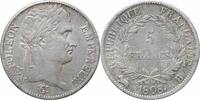 5 francs France 5 francs 1808 B, XF, Emperor Napoleon I (1804 - 1815) -
