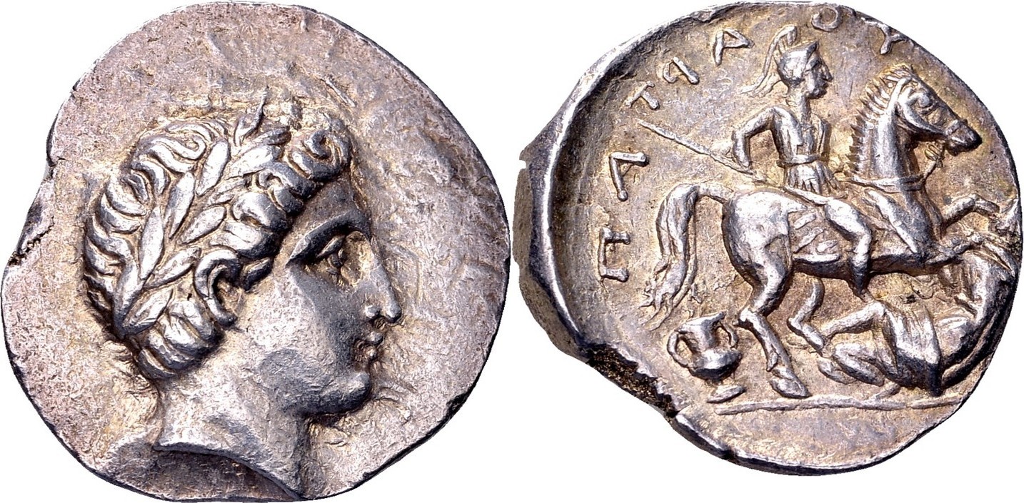 Apollo/ Horsemen Philip ll Ancient Greece Macedonian kingdom