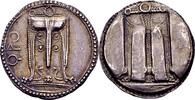 nomos Circa 530-500 BC. Ancient Greek Bruttium, Kroton Gutes vorzüglich