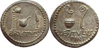 Roman Imperatorial denarius J. Brutus and Lentulus Spinther