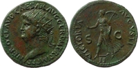 Roman Imperial Orichalcum dupondius Nero