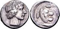 tetradramm Ca.  MÖ 425-420.  Antik Yunan Sicilya, Leontini Gutes sehr s ... 4200,00 EUR ücretsiz kargo