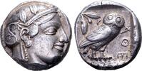 Ancient Greek tetradrachm Circa 465-454 BC. Attika, Athens Good Very Fine