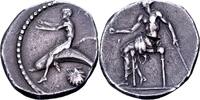 Ancient Greek stater Circa 450-440 BC. Calabria, Tarentum Choice Very Fine