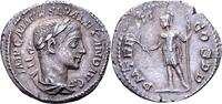 Roman Imperial denarius 222 AD. Severus Alexander Extremely Fine