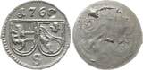 Salzburg, Erzbistum Einseitiger Pfennig 1760 Sigismund III., Graf von Schrattenbach, 1753 - 1771 EF, kl. Stempelfehler