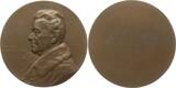 Österreich, Kaiserreich, Stadt Wien Einseitige Bronzemedaille v. Taglang, a.d. Tod d. Schauspielers Ernst Hartmann, 1844 (Hamb.) - 1911 (Wien) EF, mattiert
