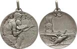 Italien, Königreich, Stadt Rom Tragbare Silbermedaille von Mistruzzi bei Johnson, Schützenmedaille, Tiro a segno nazionale -