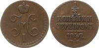 Russland 1/2 Kopeke Nikolaus I., 1825 - 1855, Ekaterinburg -