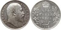 Indien 1 Rupie Edward VII., 1901 - 1910, Bombay -