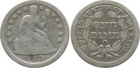 USA Seated Liberty Dime New Orleans -